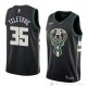 Camiseta Mirza Teletovic #35 Milwaukee Bucks Statement 2018 Negro