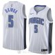 Camiseta Mohamed Bamba #5 Orlando Magic Association 2018 Blanco