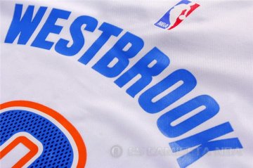 Camiseta Durant #35 Oklahoma City Thunder Blanco