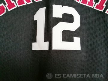 Camiseta NCAA Robertson #12 Cincinnati Negro