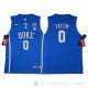 Camiseta NCAA Tatum #0 Duke Blue Devils Azul