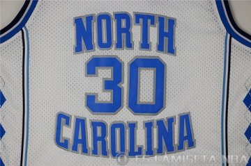 Camiseta North Wallace #30 NCAA Blanco