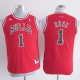 Camiseta Rose #1 Chicago Bulls Nino Rojo