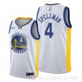 Camiseta Omari Spellman #4 Golden State Warriors Association Blanco