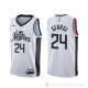 Camiseta Paul George #24 Los Angeles Clippers Ciudad Blanco