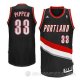 Camiseta Pippen #33 Portland Trail Blazers Negro