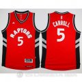 Camiseta Carroll #5 Toronto Raptors Rojo