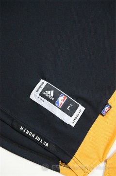 Camiseta Derozan#10 Toronto Raptors Negro Oro
