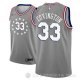 Camiseta Robert Covington #33 Philadelphia 76ers Ciudad 2018-19 Gris