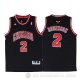 Camiseta Robinson #2 Chicago Bulls Negro