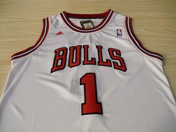Camiseta Rose #1 Chicago Bulls Blanco
