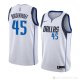 Camiseta Ryan Broekhoff #45 Dallas Mavericks Association 2018-19 Blanco