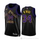 Camiseta Shaquille O'neal #34 Los Angeles Lakers Ciudad 2023-24 Negro