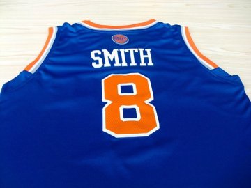 Camiseta Smith #8 New York Knicks Azul