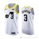 Camiseta Stanley Johnson #3 Utah Jazz Association Autentico 2022-23 Blanco