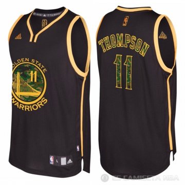 Camiseta Thompson #11 Golden State Warriors Camuflaje Moda