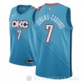 Camiseta Timothe Luwawu-Cabarrot #7 Oklahoma City Thunder Ciudad 2018-19 Azul