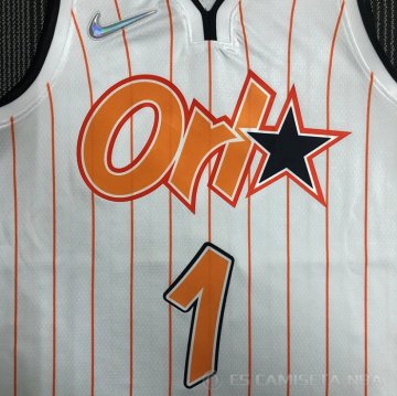 Camiseta Tracy McGrady #1 Orlando Magic Ciudad 2020-21 Blanco