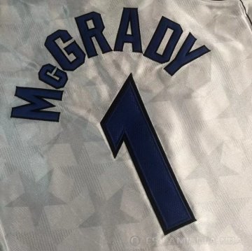 Camiseta Tracy McGrady NO 1 Orlando Magic Mitchell & Ness 2000-01 Blanco