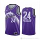 Camiseta Walker Kessler #24 Utah Jazz Ciudad 2023-24 Violeta