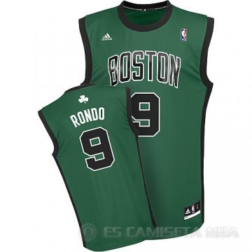 Camiseta Rondo #9 Boston Celtics Verde
