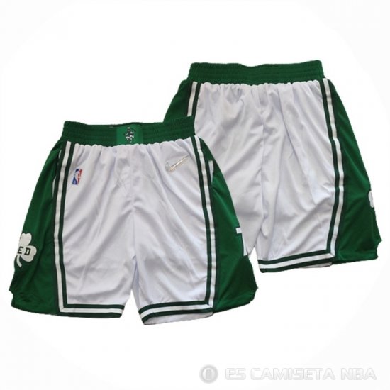 Pantalone Boston Celtics 75th Blanco - Haga un click en la imagen para cerrar