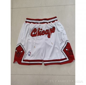 Pantalone Chicago Bulls Just Don Blanco2
