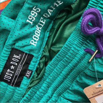 Pantalone Los Angeles Lakers Just Don Verde