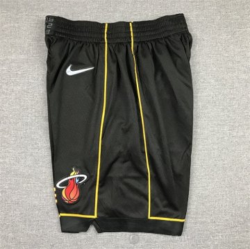 Pantalone Miami Heat Ciudad 2021-22 Negro