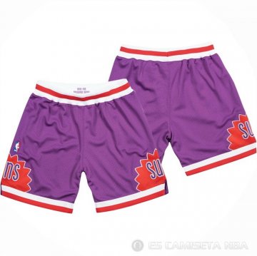 Pantalone Phoenix Suns Mitchell & Ness 1991-92 Violeta