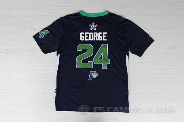 Camiseta George #24 All Star 2014 Azul - Haga un click en la imagen para cerrar