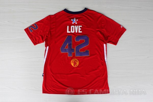 Camiseta Love #42 All Star 2014 Azul - Haga un click en la imagen para cerrar