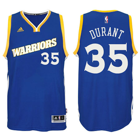 Camiseta Golden State Warriors Durant #35 Azul 2017 - Haga un click en la imagen para cerrar