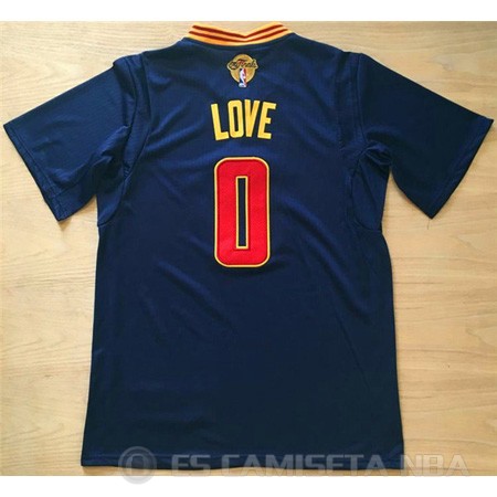 Camiseta Real Player Manga Corta #0 Cavaliers Bordado Edicion Love Azul Marino - Haga un click en la imagen para cerrar