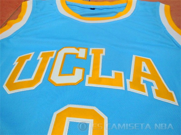 Camiseta NCAA UCLA Westbrook #0 Azul Claro - Haga un click en la imagen para cerrar