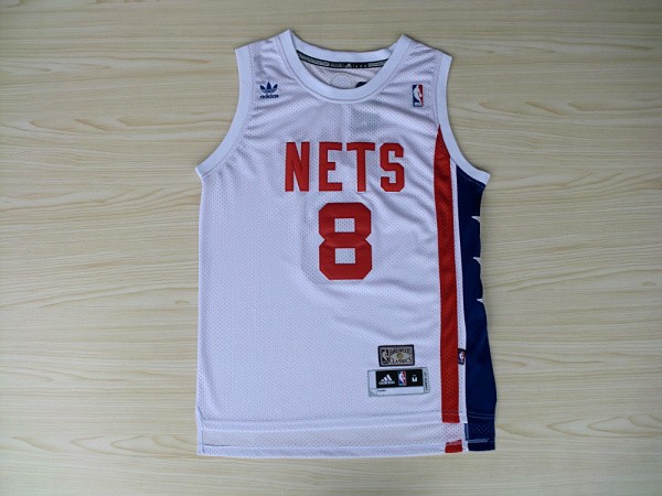 Camiseta Willams #8 Nets ABA Blanco - Haga un click en la imagen para cerrar