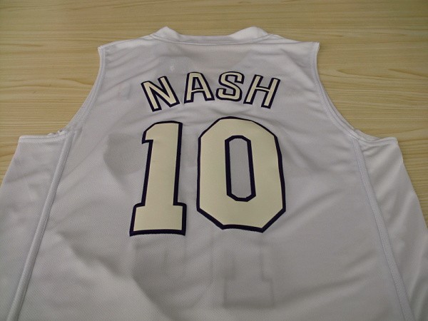 Camiseta Nash #10 Lakers 2012 Navidad Blanco - Haga un click en la imagen para cerrar