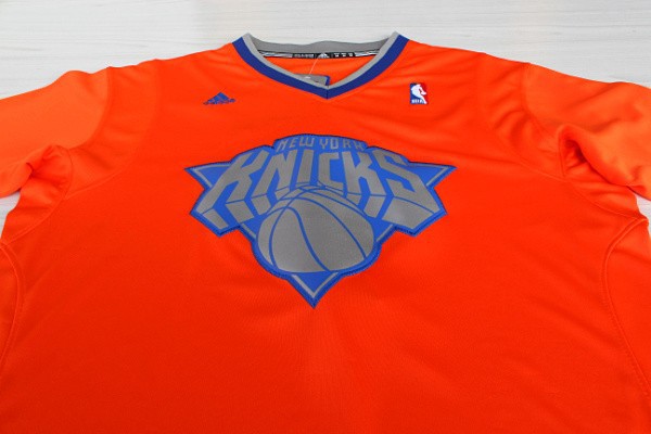 Camiseta Anthony #7 Knicks 2013 Navidad Naranja - Haga un click en la imagen para cerrar