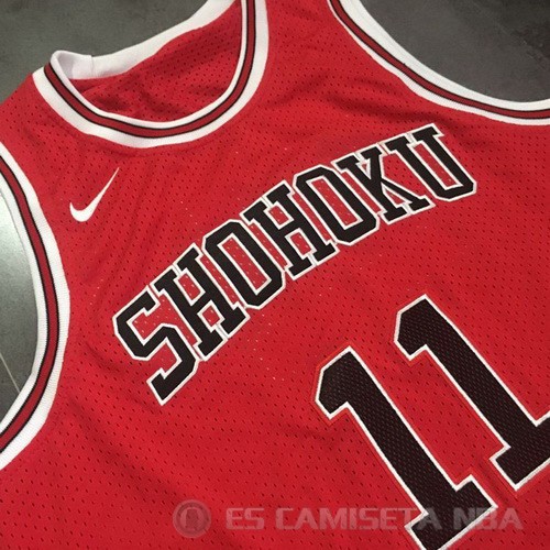 Camiseta Shohoku #11 Rojo - Haga un click en la imagen para cerrar