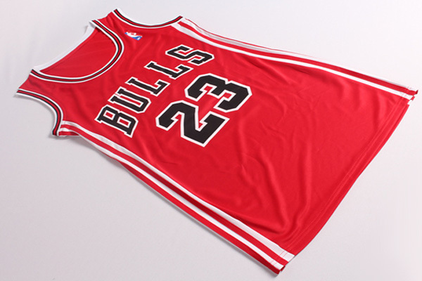 Camiseta Jordan #23 Chicago Bulls Mujer Rojo - Haga un click en la imagen para cerrar