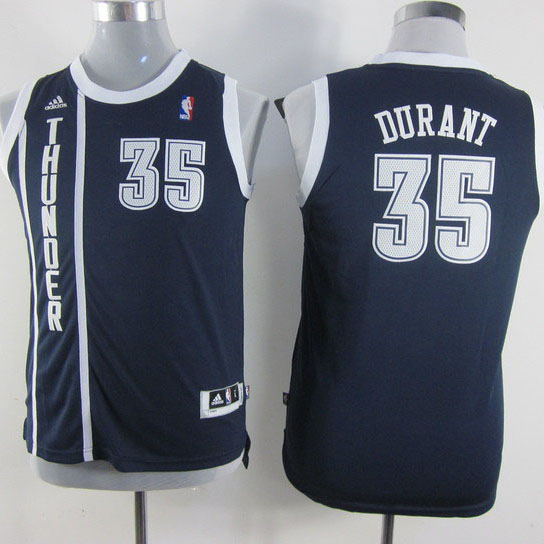 Camiseta Durant #35 Oklahoma City Thunder Negro - Haga un click en la imagen para cerrar