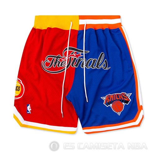 Pantalone Rockets VS Knicks Just Don 1994 NBA Finals - Haga un click en la imagen para cerrar