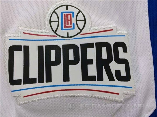 Pantalone Los Angeles Clippers Blanco 2016 - Haga un click en la imagen para cerrar