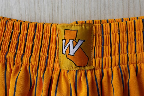 Pantalone Golden State Warriors Amarillo - Haga un click en la imagen para cerrar
