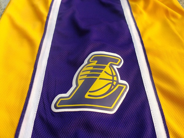 Pantalone Los Angeles Lakers Amarillo - Haga un click en la imagen para cerrar