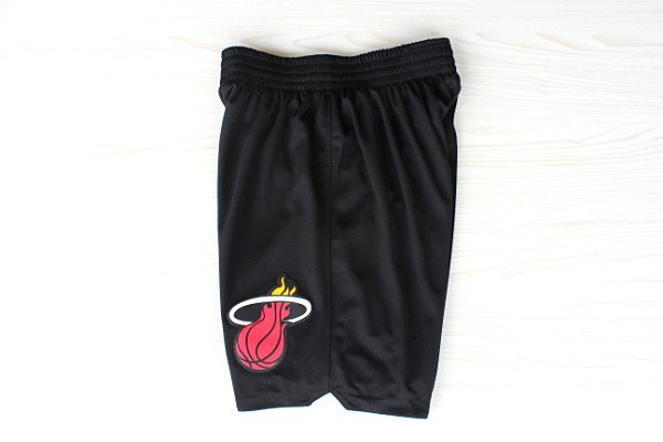 Pantalone retro Miami Heat Negro - Haga un click en la imagen para cerrar