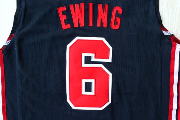 Camiseta Ewing #6 USA 1992 Negro - Haga un click en la imagen para cerrar